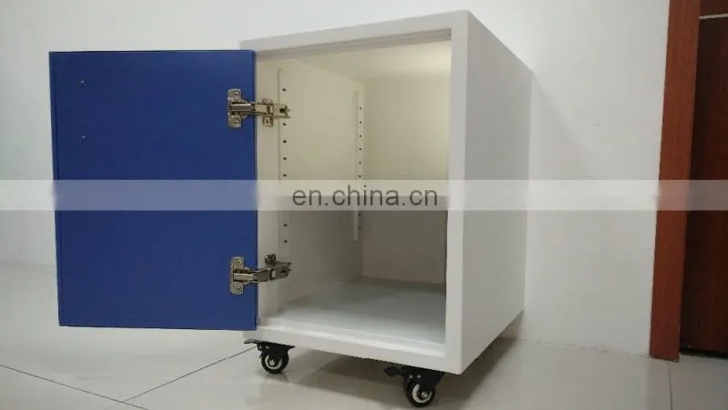 Steel wood center test bench lab workbench with drawer/folding workbench