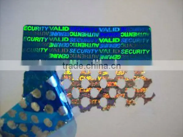 Custom hologram label hologram label/anti-counterfeiting labels