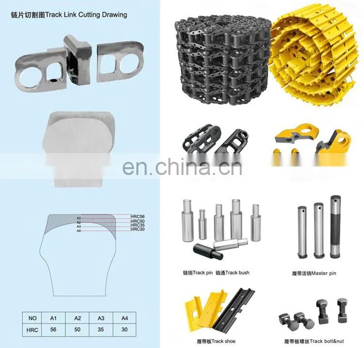 2018 New Style 35MnB PC200 Excavator 20Y-32-00013 Track Chains