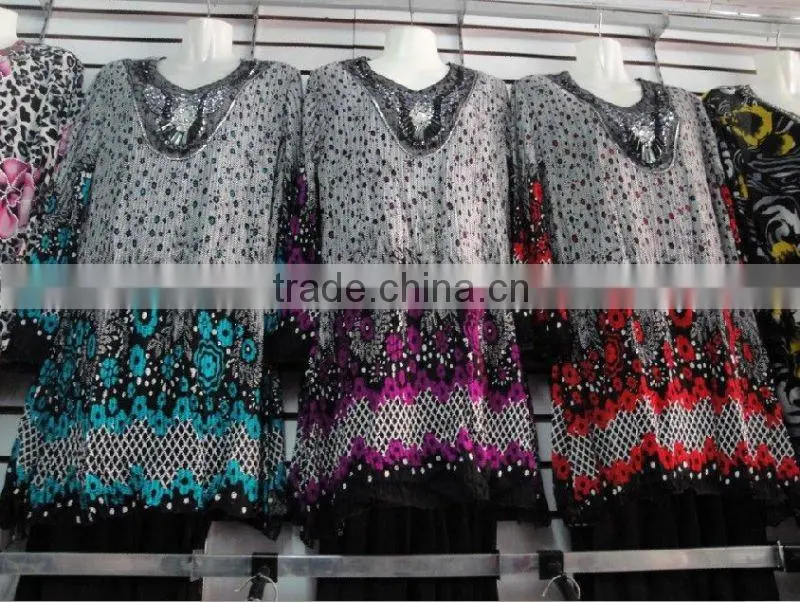 C175 Latest design muslim tunic and pants