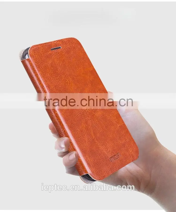 MOFi Case Cover for Huawei Ascend G7 , Luxury PU Flip Mobile Phone Case for Huawei G7