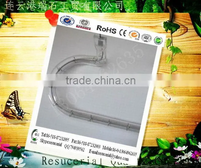 Top level best sell quartz glass heater tube parts