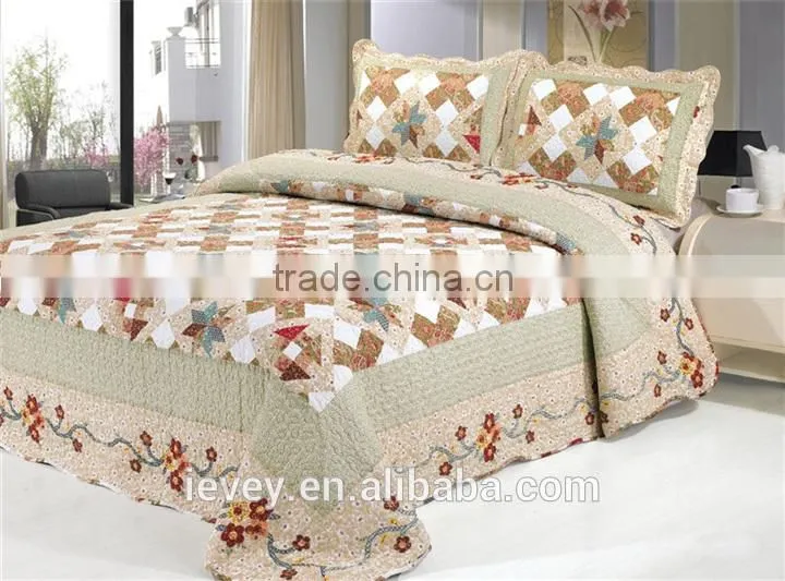 king size cotton cheap top quality plain style reactive printed wholesale comforter sets bedding