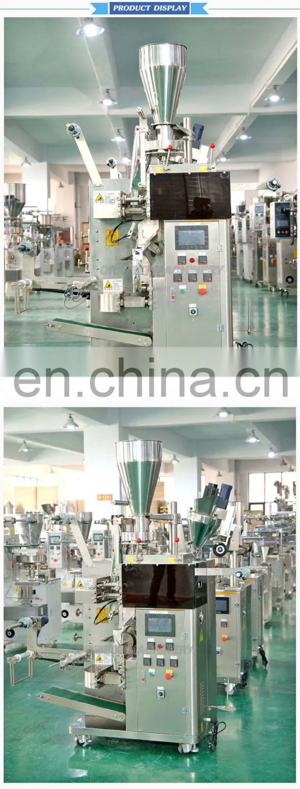 New Arrival Small Automatic Vertical Granules Packing Machines For Grain Candy Rice Flour Salt Nuts Spices Tea Bag