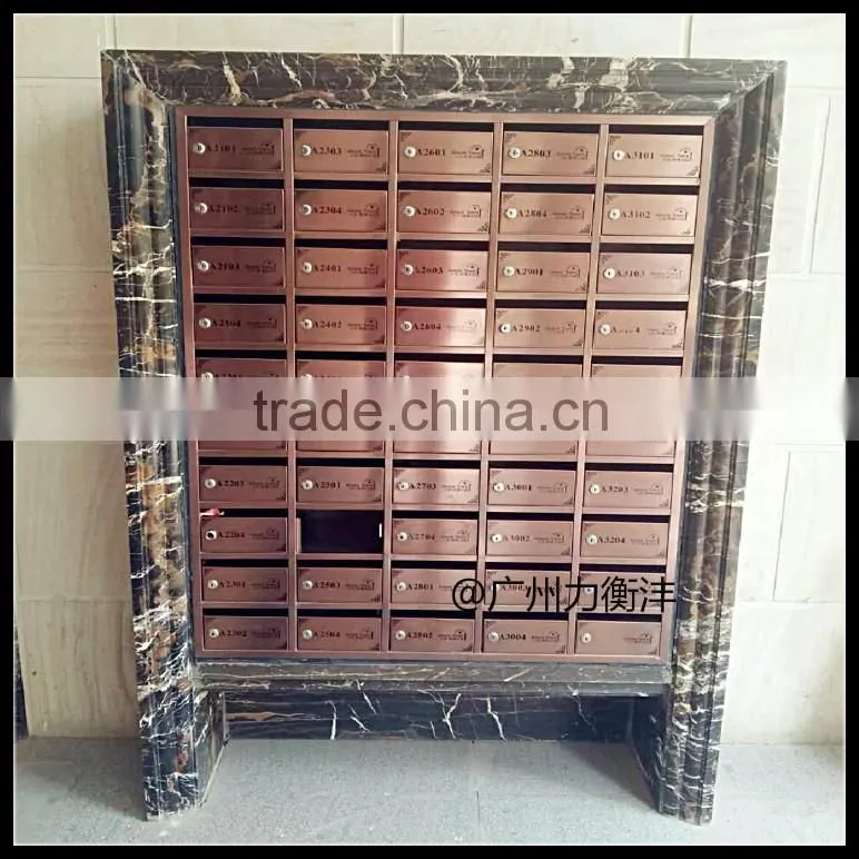 Stainless steels Combination lock mailbox
