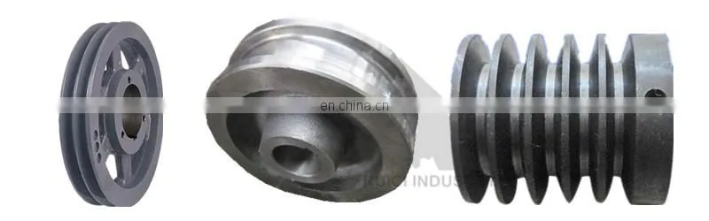 Custom cast iron v belt pulley/pulley with sand casting