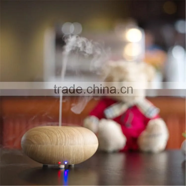 Aroma Diffuser Wood Grain LED Electric Ultrasonic Aromatherapy Scented Essential Oil Diffuser Cool Mist Humidifier Air Purifier