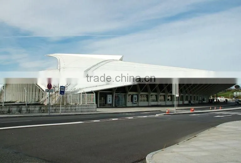 Anti rust galvanized space frame steel structure stadium