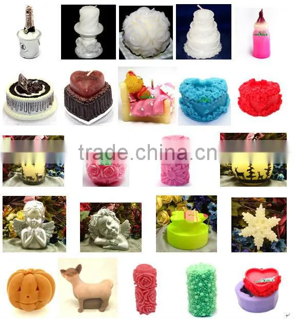 hot sale Pumpkin silicone candle molds