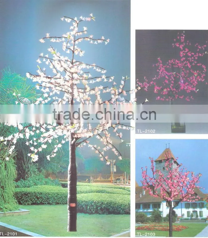 3240 led H: 3m cool white led lighted tree for decor