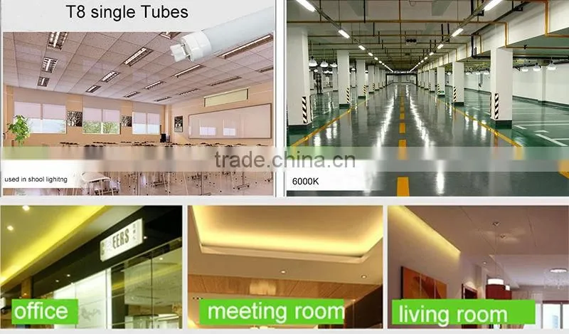 Best design 1200mm warranty 3 years tube led t8 18w