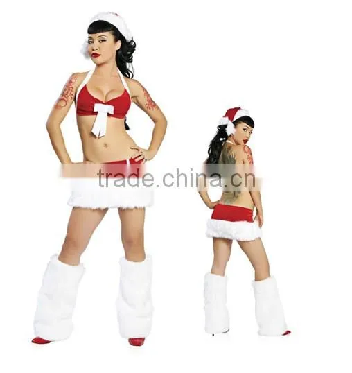 Wholesale fashion Sexy Lingerie Sexy club wear lady christmas lingerie