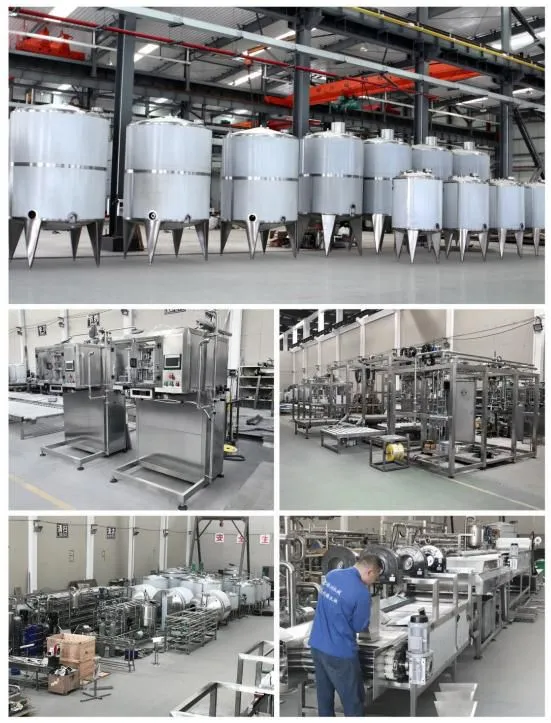 1000L Per Hour Pasteurized/UHT Milk Processing Line Plant