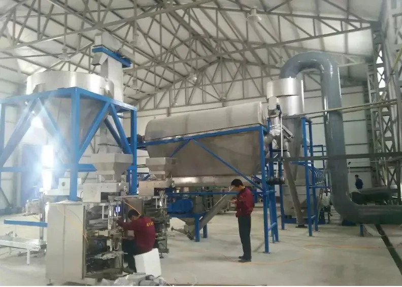 Edible Refined Salt Crushing Washing Drying Line