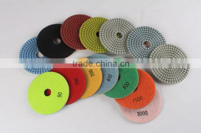 planetary concrete floor grinder with concrete polishing pad