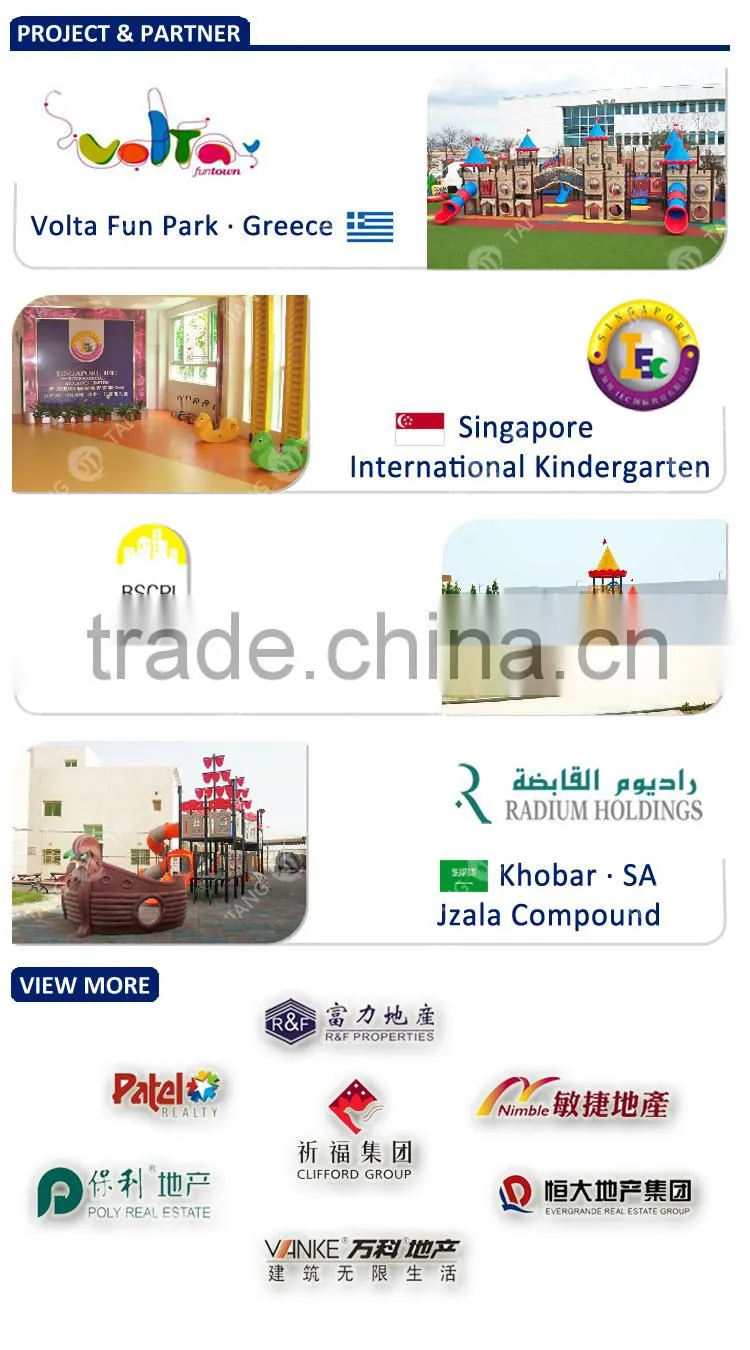 plastic kids outdoor playground JT-4002B, kids outdoor playground items