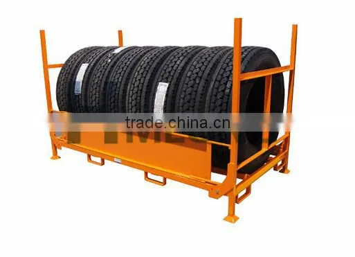 Industry storage adjustable steel tire racking