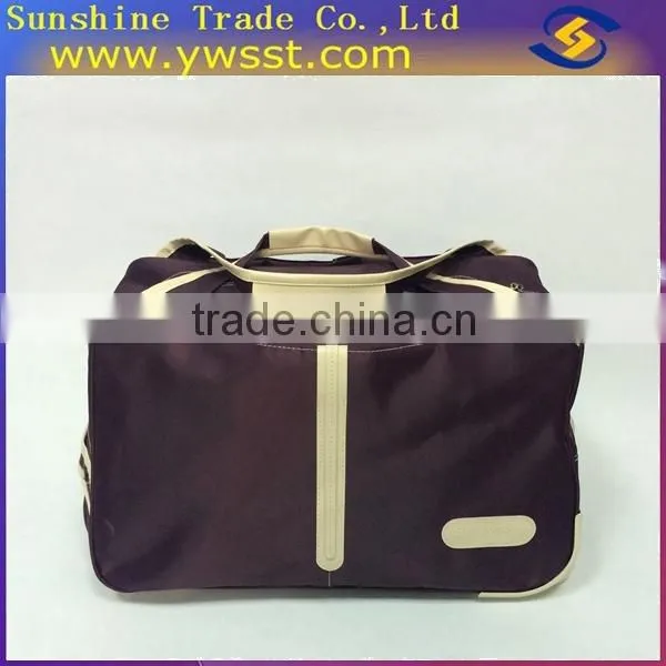 The top quality nylon luggage trolley travel bag (HL1)