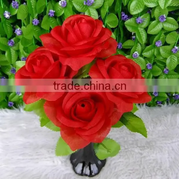 LS-006 artificial flower used for decoration(rose,peony,narcissus,clove)