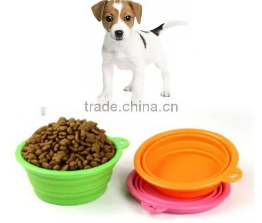 2014 newest silicone personalized dog bowl