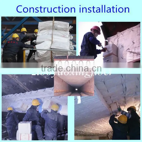 ceramic fiber module for drop tube furnace