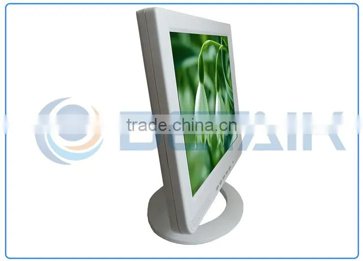 15inch White CCTV BNC Monitor Professional Security Monitor for Hospital