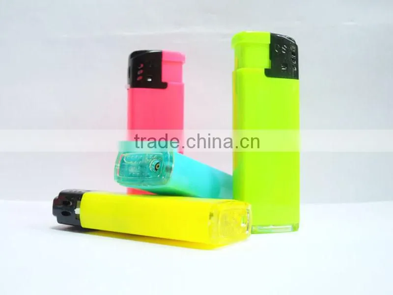 Mini size electronic style cigarette lighter windproof gas lighter refill valve