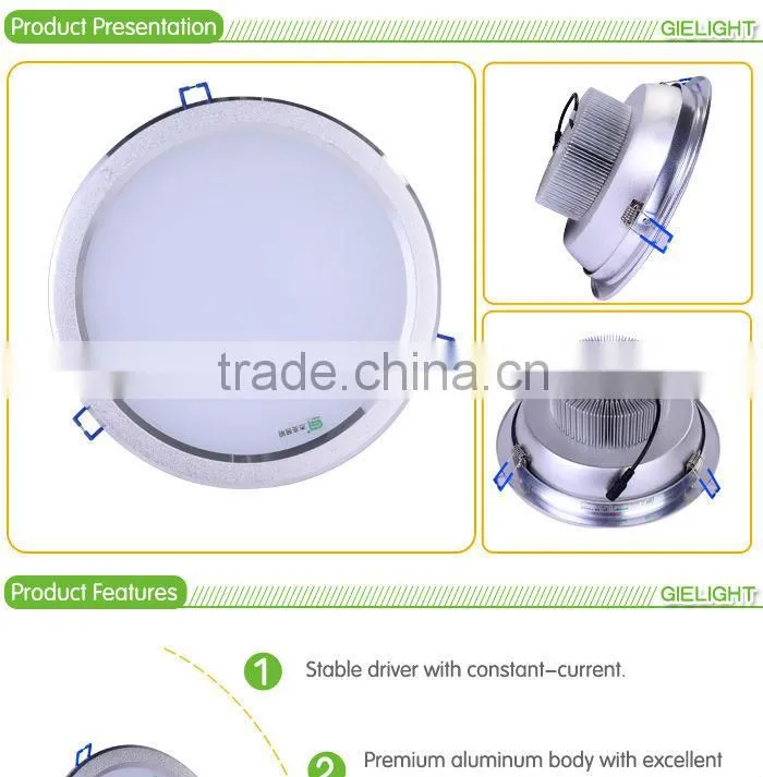 2013 high power 15 watt led down light with best price from China