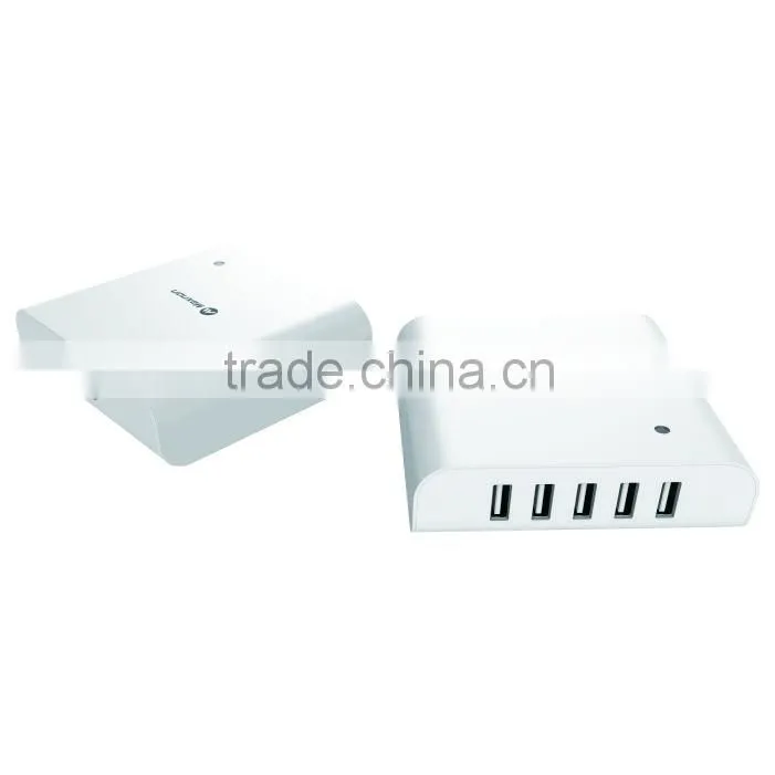 Best selling 3 4 5-Port Desktop USB Charger Smart Charging Portable Travel Adapter for iPhone 6 Plus 5S iPad