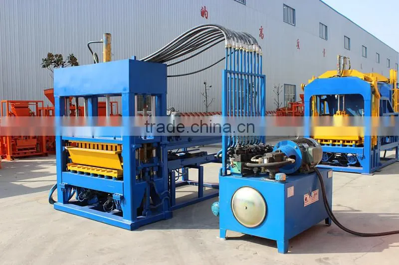 QT5-15 Full-automatic Hollow/ Interlocking/Concrete Block Machine