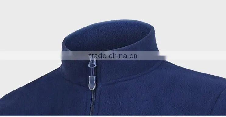 Men's cheap polar fleece jacket without hood