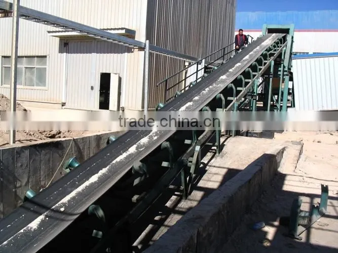 CE&ISO stand rubber PVC belt conveyor for mile