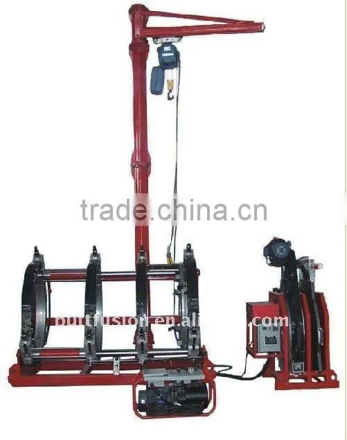 SHD1600 pe plastic pipes fusion welding machine