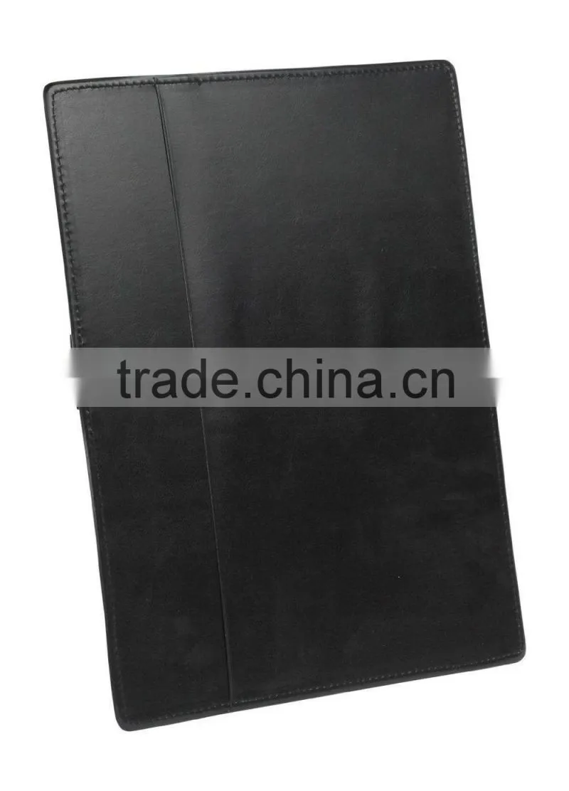 Meeting Clipboard Legal Size Leather Documents Notepad Holder with Pen Holder