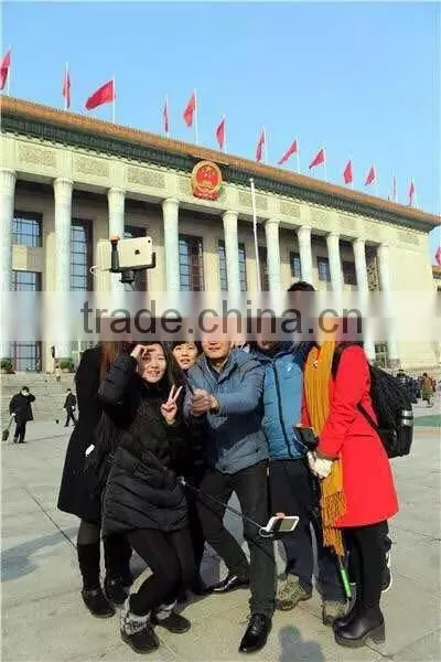 With cable and non bluetooth mini cartoon designs monopod selfie stick