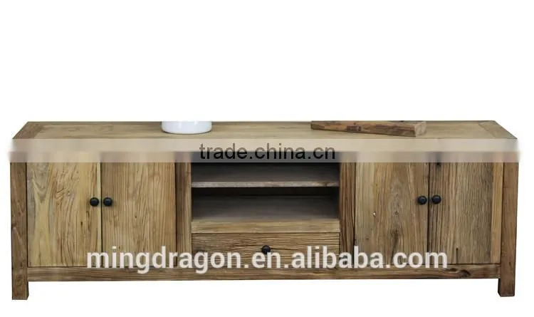 reclaimed solid wood furniture tv cabinet