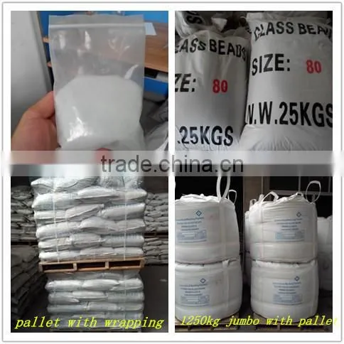 sandblasting and shot peening abrasive glass bead