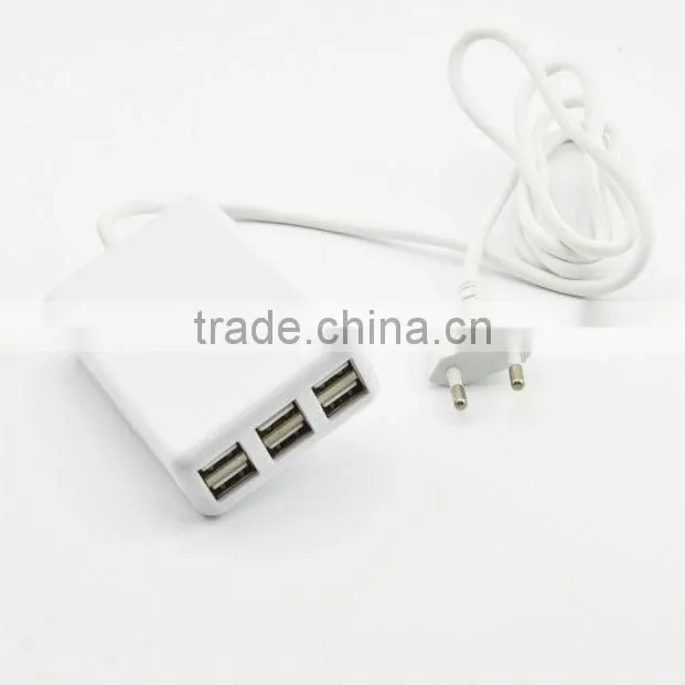 1M Cable USB 2.0 High-Speed 4-Port Splitter Hub Adapter For PC Computer