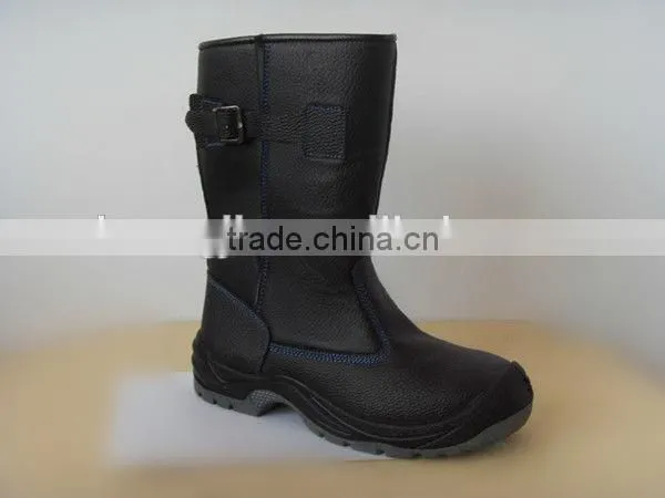 industrial work boot sfety boot leather safety shoes price 9014