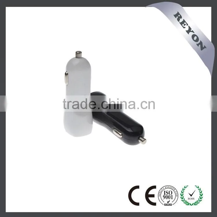 REYON low price high quality mini dual port car usb charger coloful Mobile Phone Charger for Apple and Samsung