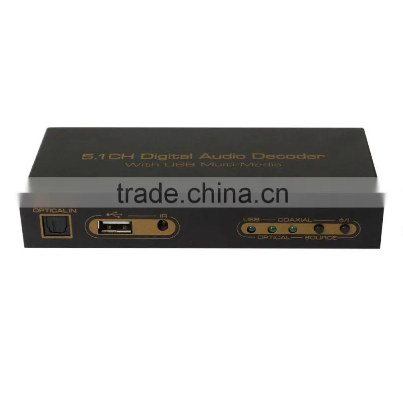 5.1CH Digital Audio Decoder With USB Multi-Media