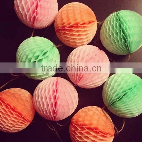 Paper Ball Party Garland
