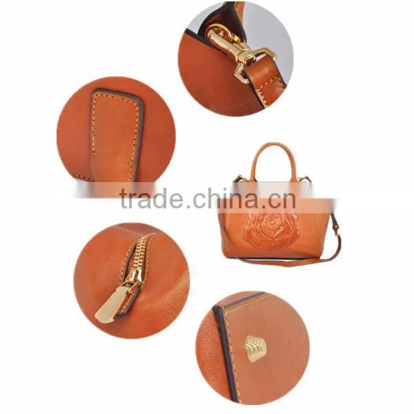 Hot Selling Ladies Fashion Floral Handbags,Cheap Ladies Big Handbags,Latest Design Genuine Leather Ladies Handbag