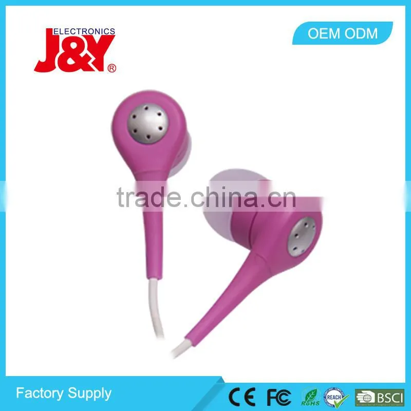 JY-E193 In-ear Earphones / Earphones with microphone for iPhone, iPad, samartphone