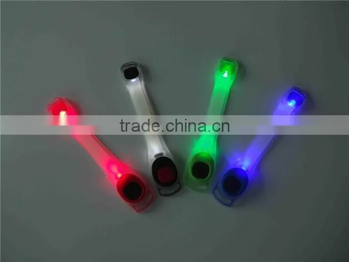 Onlystar GS-4063 LED flashing arm band elastic led running arm band safety light wristband