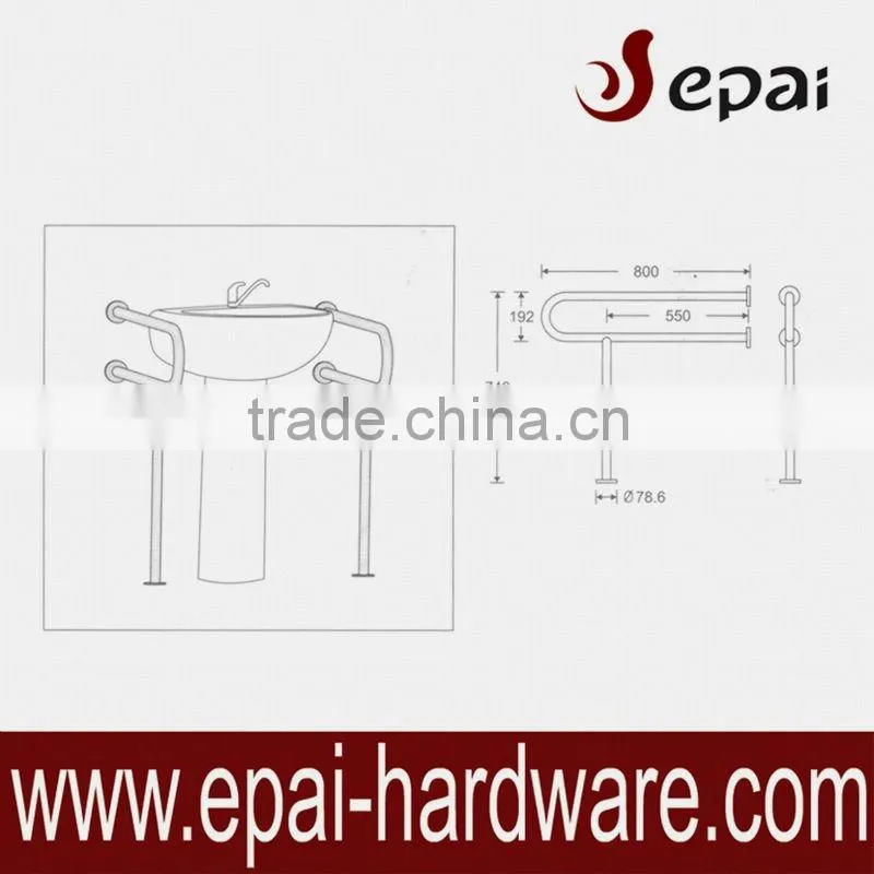 stainless steel toilet bathroom shelfrail