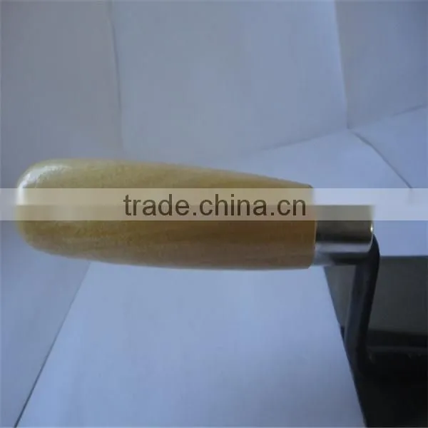 wooden handle bricklayer trowel,carbon steel blade construction tools