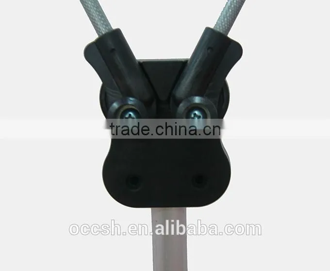 Y shape advertising banner with tripod