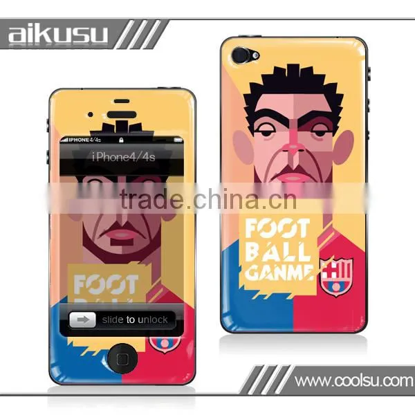 wholesale factory luxury epoxy gel skin PU case cover for iPhone 4 5s