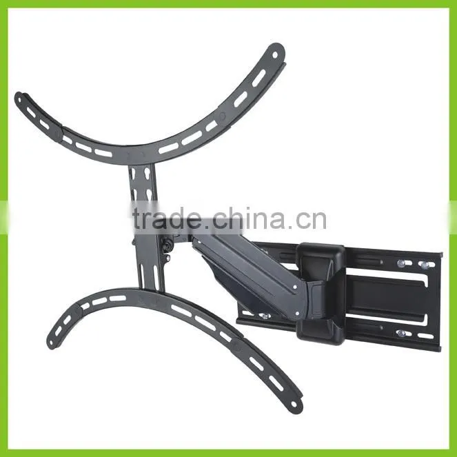 GS102L-LW VESA 600x400 Gas Spring Full Motion TV Wall Mount
